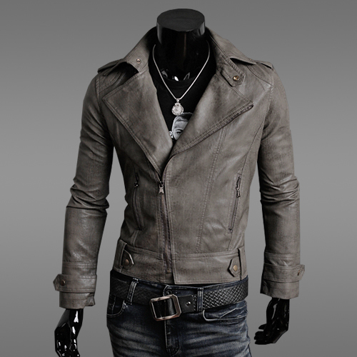 2015 м     ߱  Jaqueta Masculina Chaqueta  극  / Ŀ / īŰ M-XXL/2015  Fashion Men Leather Jacket Slim Fit  Cheap Jaqueta Masculina